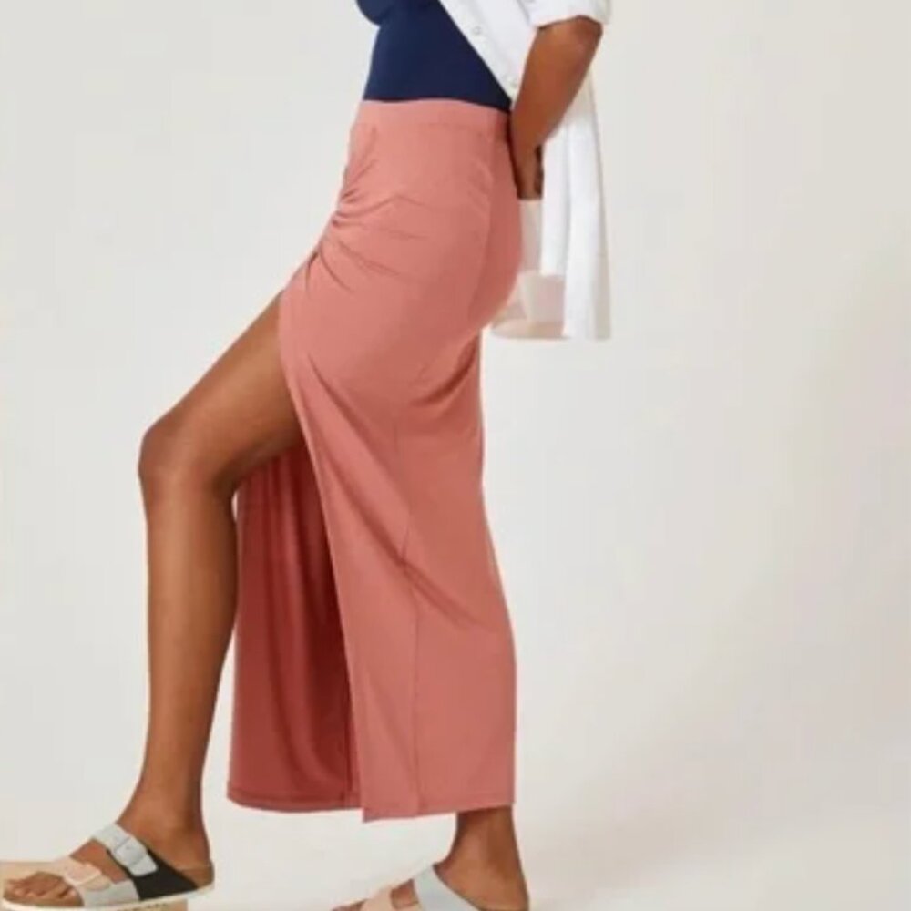 Anthropologie Daily Practice Twisted Maxi Skirt